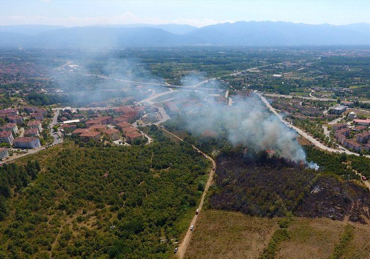 GÜNCELLEME - Düzce'de çıkan orman yangını söndürüldü G2