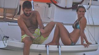 Ceyda Ateş ile Buğra Toplusoy tatil sezonunu Yunanistan'da açtı