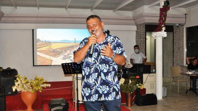 Başkana konserli veda