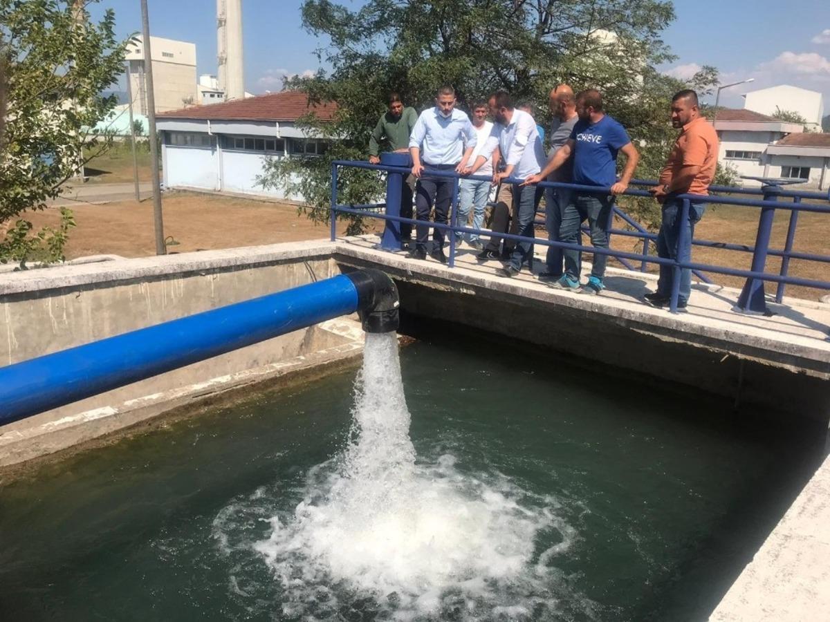 D&uuml;zce&rsquo;de yeni su kaynağından su verilmeye başlandı