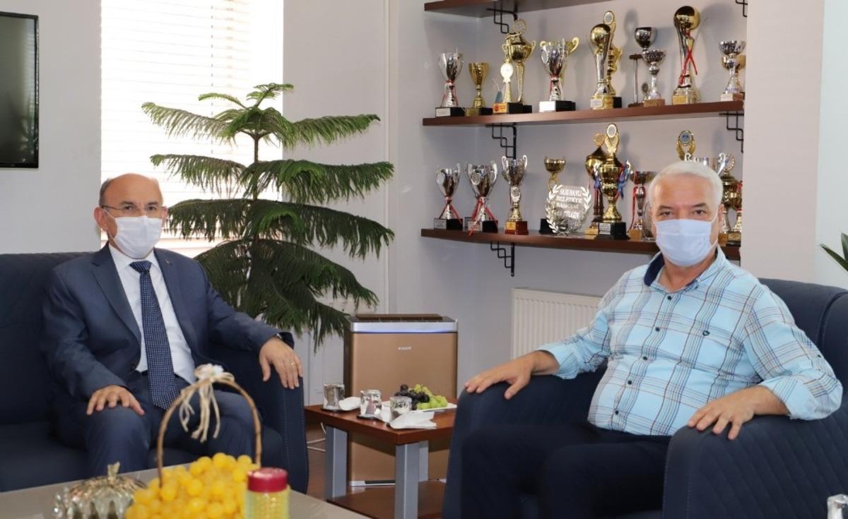Vali Karadeniz, Başkan Bilgin&rsquo;i ziyaret etti