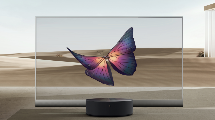 Dünyanın ilk şeffaf televizyonu: Xiaomi Mi TV Lux Transparent Edition duyuruldu! İşte özellikleri ve fiyatı