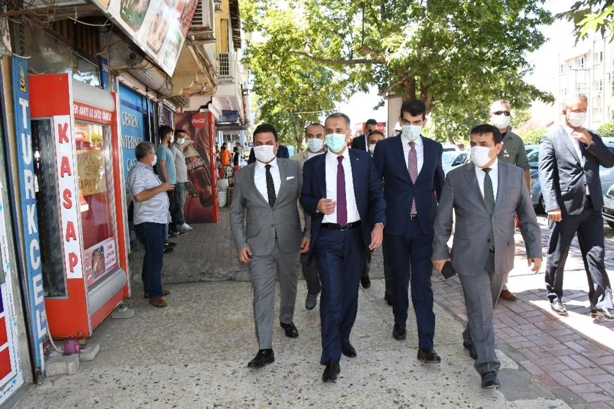 Vali Mahmut &Ccedil;uhadar&rsquo;dan G&ouml;lbaşı il&ccedil;esine ziyaret