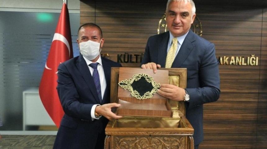 Kervancıoğlu’ndan Kültür ve Turizm Bakanına ziyaret
