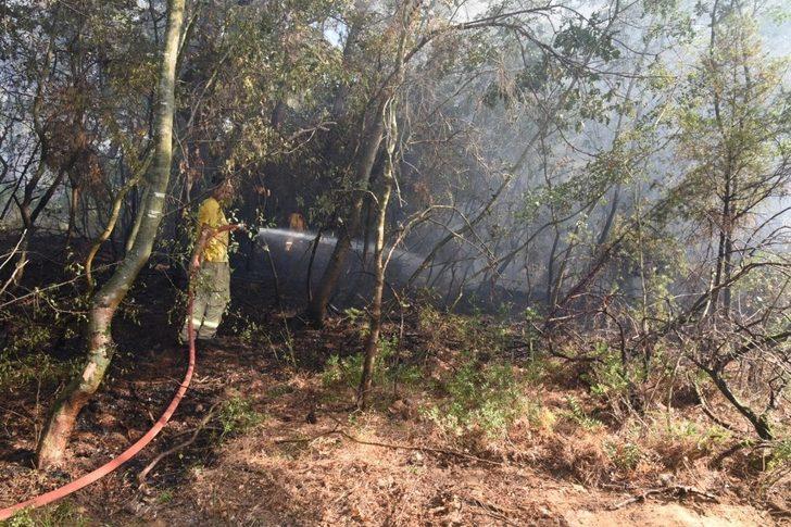 Korudağ’da ormanlık alanda çıkan yangın korkuttu G3
