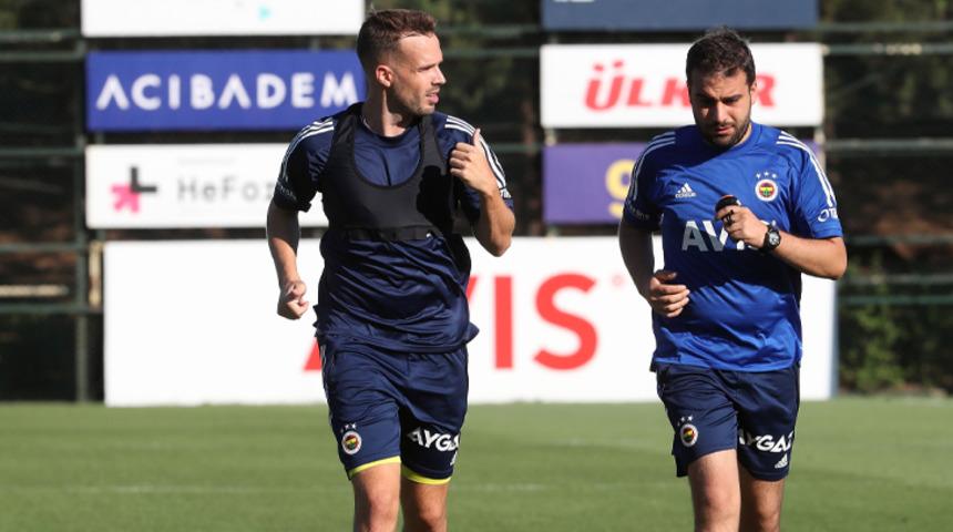 Fenerbahçe'de Novak ilk antrenmanına çıktı