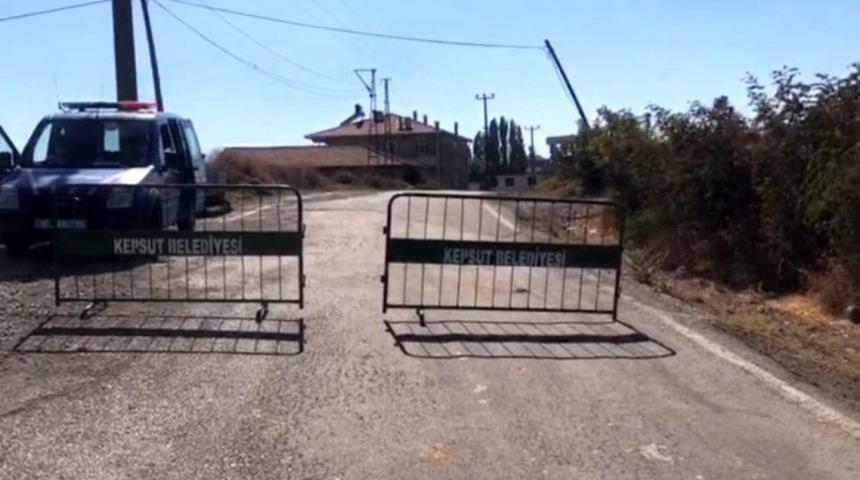 Balıkesir'de bir mahalle karantinaya alındı