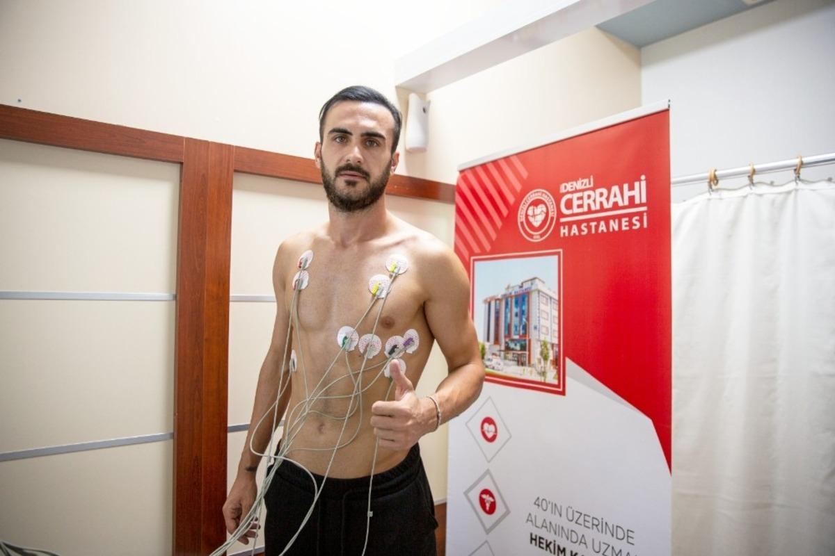 Denizlisporlu futbolcular sağlık kontrol&uuml;nden ge&ccedil;ti
