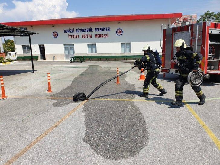 İtfaiye erlerine nefes kesen eğitim G3