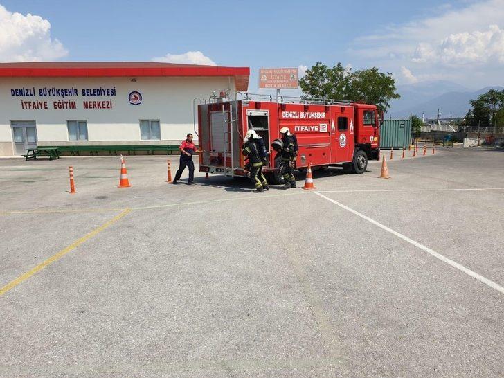 İtfaiye erlerine nefes kesen eğitim G4