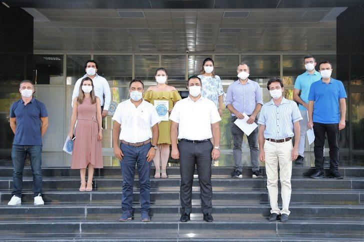 Rektör Kalan’dan hekimlere sertifika G1