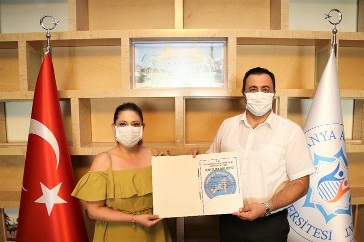 Rektör Kalan’dan hekimlere sertifika G2