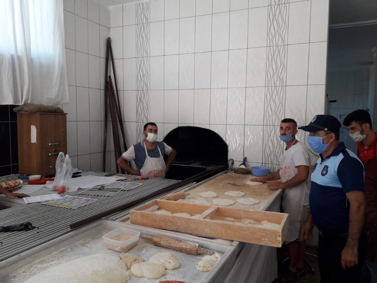 Zabıtadan fırın denetimi