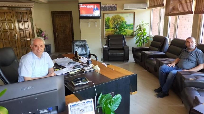 Başkan Soydan&rsquo;dan Başkan Yaman&rsquo;a ziyaret