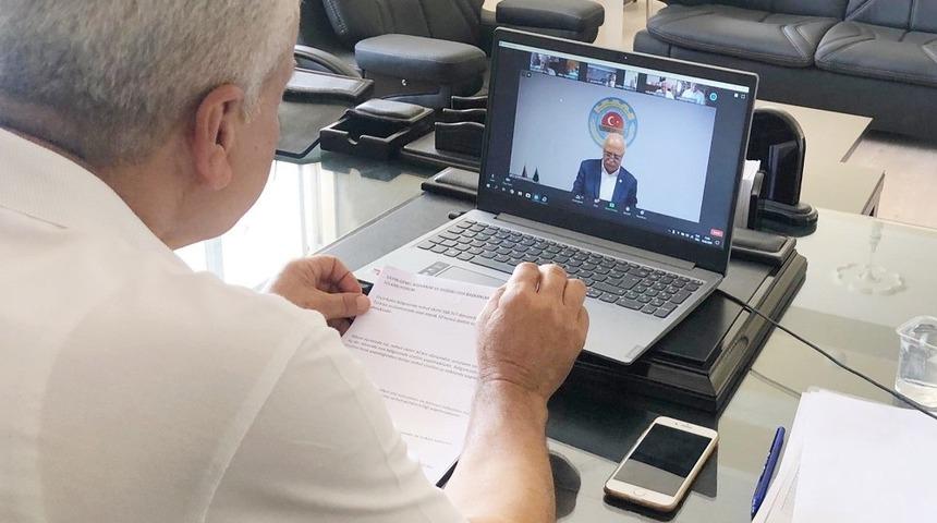 Silvan Ziraat Odası Başkanı &Ccedil;apan TZOB Y&ouml;netim Kurulu toplantısına katıldı