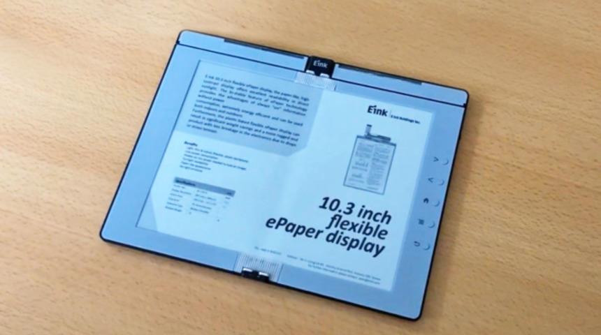 e ink katlanabilir cihazlar hazırlıyor