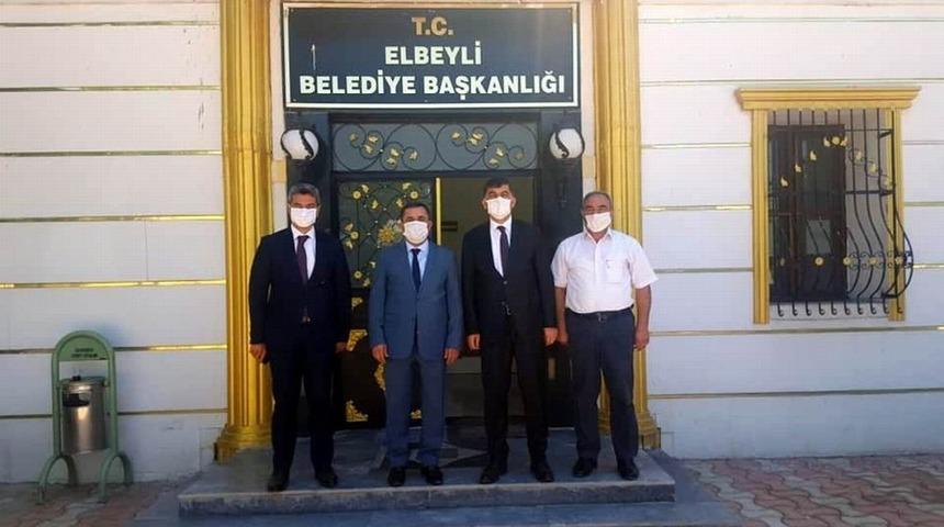 Fadıloğlu&rsquo;ndan Kardeş Elbeyli belediyesine ziyaret