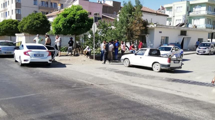 Yeşilhisar&rsquo;da trafik kazası: 1 yaralı