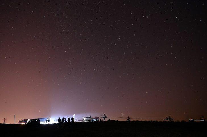 Erciyes’te meteor yağmuru görsel şölen sundu G4