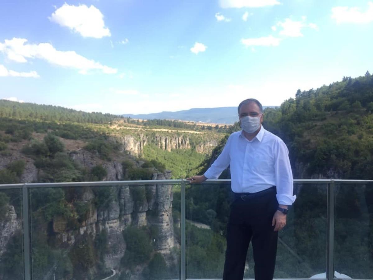 Kaymakam T&uuml;rk&ouml;z&rsquo;den turizm alanlarında inceleme