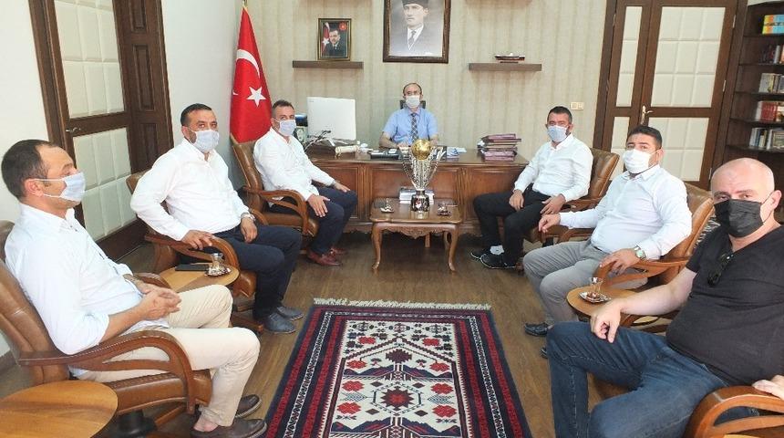 Bandırmaspor&rsquo;dan protokole ziyaret