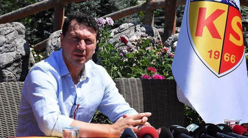 Kayserispor'da Bayram Bektaş teknik ekibini belirledi