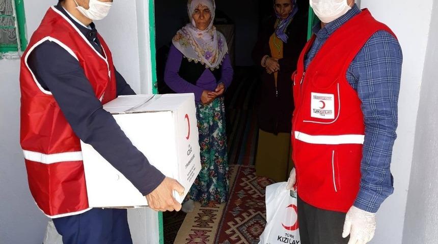 Kulp Kızılay Şubesinden destek &ccedil;ağrısı