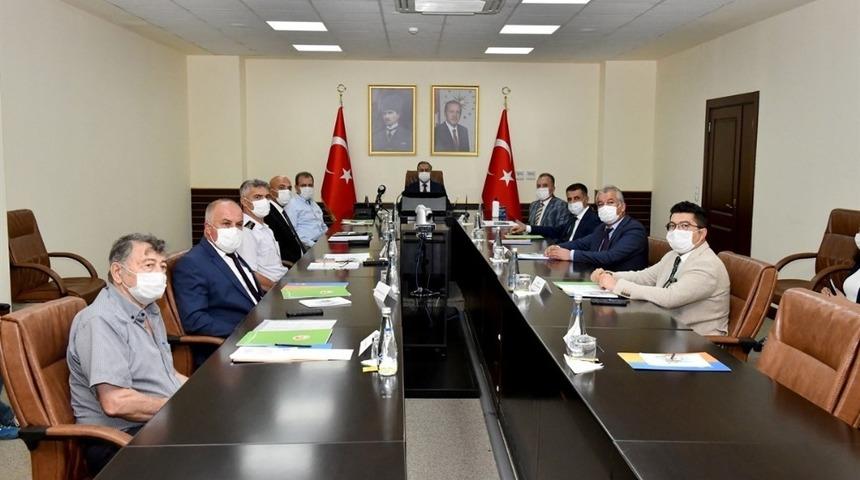 &rsquo;Orman Yangınlarını &Ouml;nleme M&uuml;cadele Komisyonu&rsquo; Vali Su başkanlığında toplandı