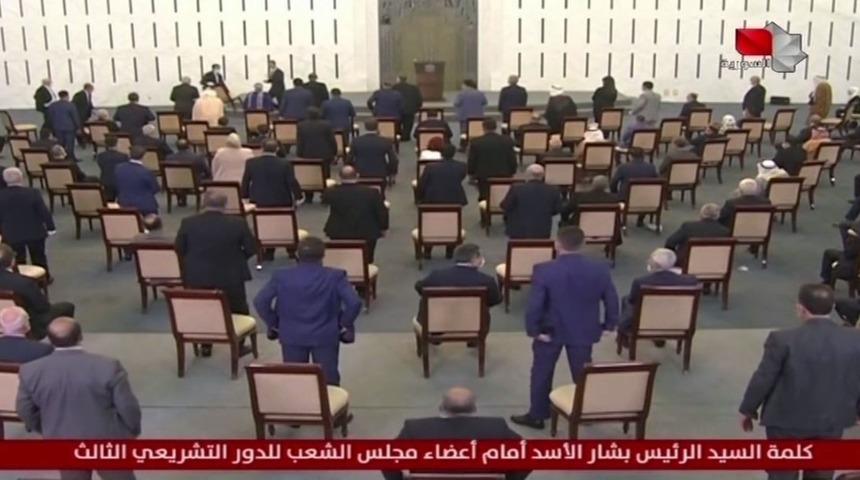 Esad konuşması sırasında fenalık geçirdi