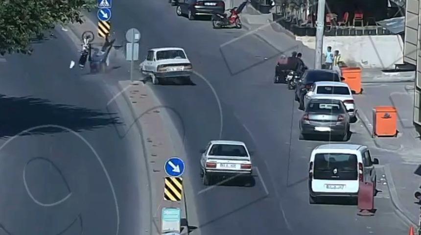 Metrelerce fırladı hi&ccedil;bir şey olmamış gibi kalkıp y&uuml;r&uuml;d&uuml;