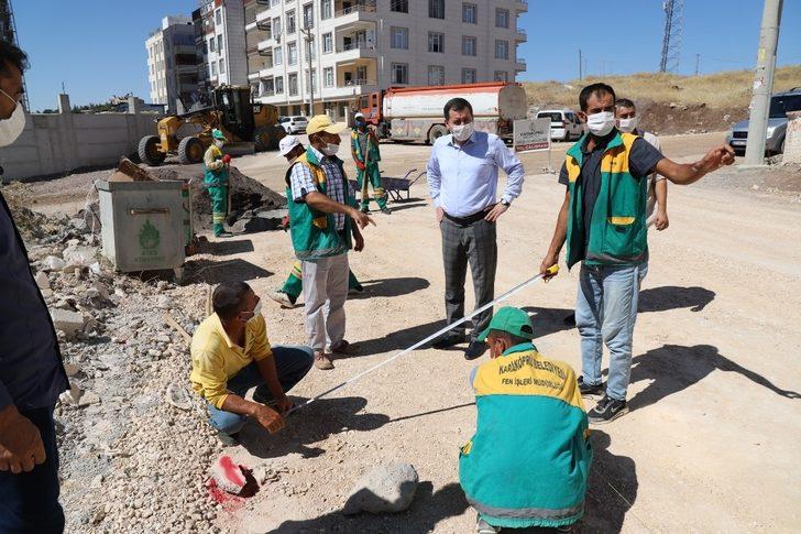 Karaköprü’de kış ayları öncesi bozuk yol onarımı G2