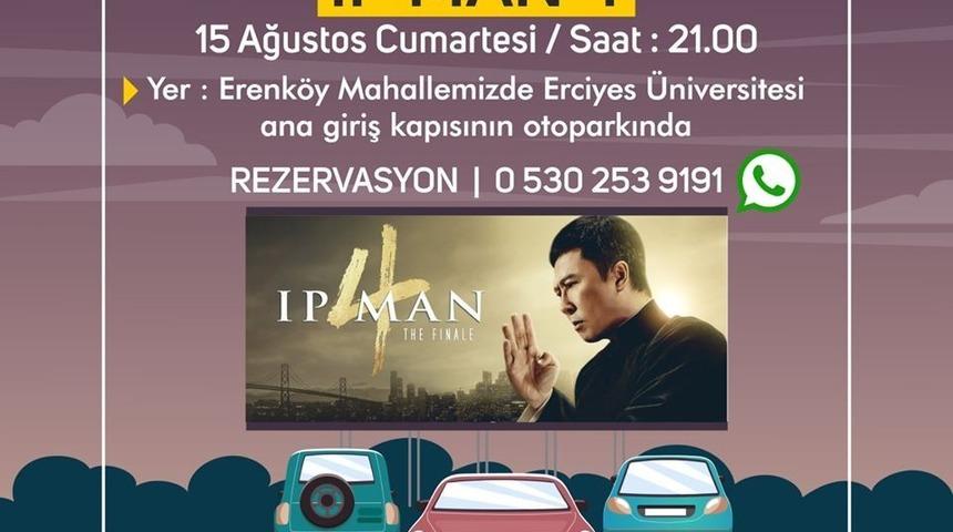 Melikgazi’de Arabalı Sinema Günleri’nde bu hafta ’Ip Man 4’