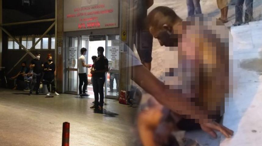 İzmir'de korkunç olay! Tartıştıkları kişiyi tiner döküp yaktılar