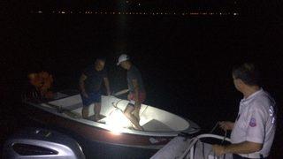 İznik Gölü'nde mahsur kalan 2 balıkçı kurtarıldı