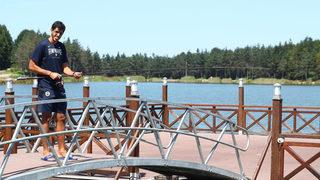 Ahmet Düverioğlu balık tuttu