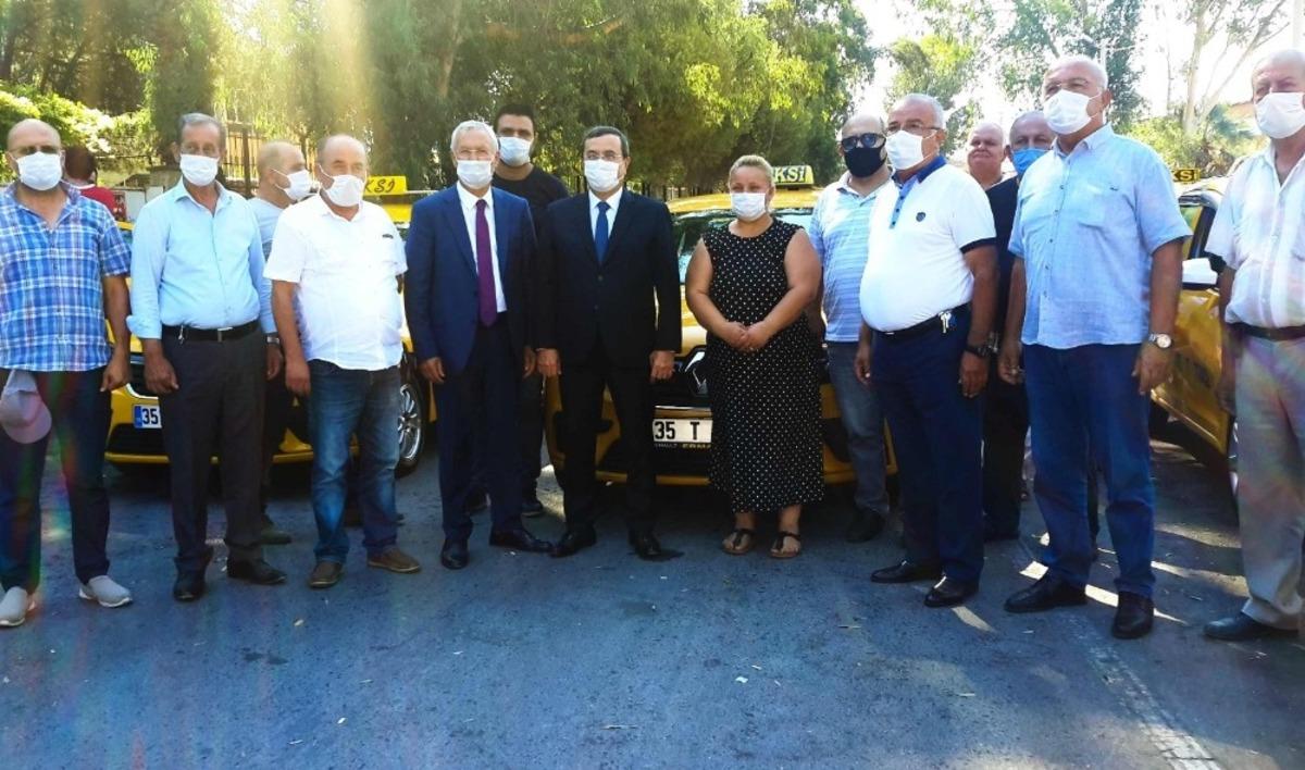 Batur, esnafı yalnız bırakmadı