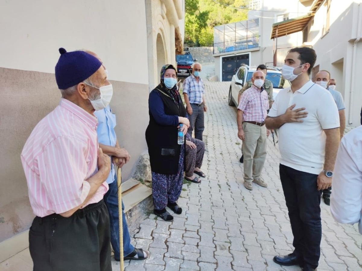 Kaymakam G&uuml;der k&ouml;y ziyaretlerine başladı