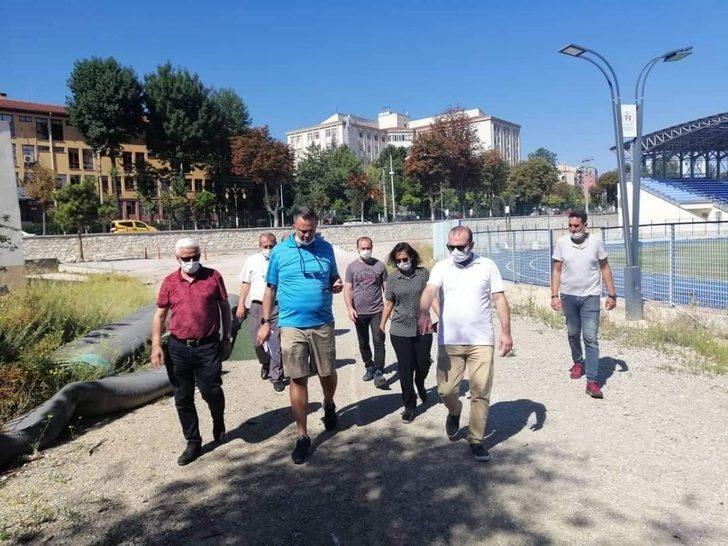 Kütahya Dumlupınar stadı denetlendi G3