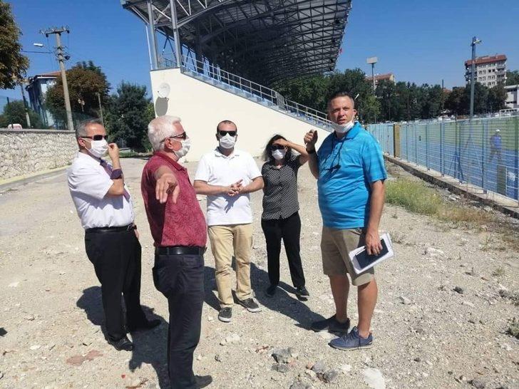 Kütahya Dumlupınar stadı denetlendi G4