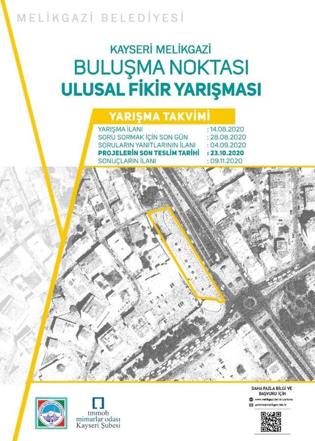 Melikgazi ’Buluşma Noktası’ fikir yarışması başladı