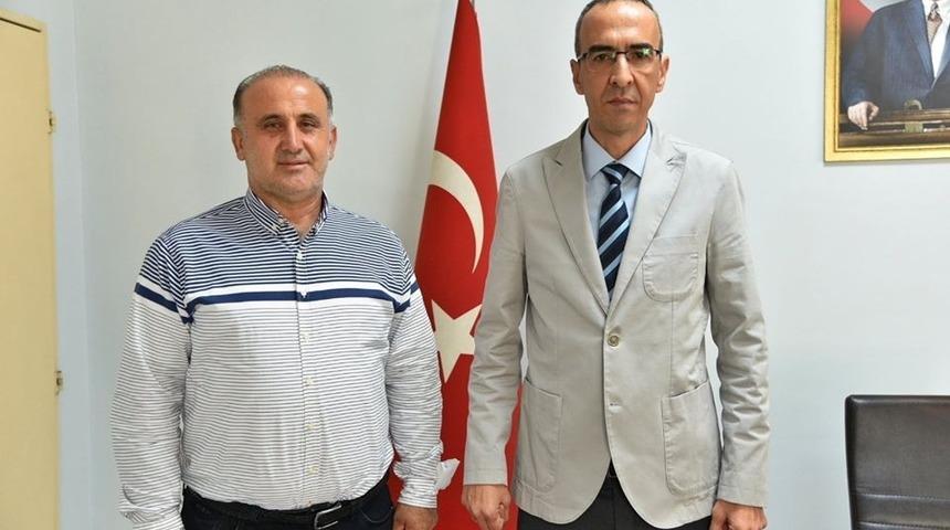 Başkan Kaya’dan İlçe Emniyet Müdürü Demiralp’e ziyaret