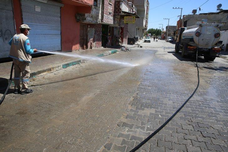 Haliliye’de temizlik ve dezenfekte çalışması sürüyor G3