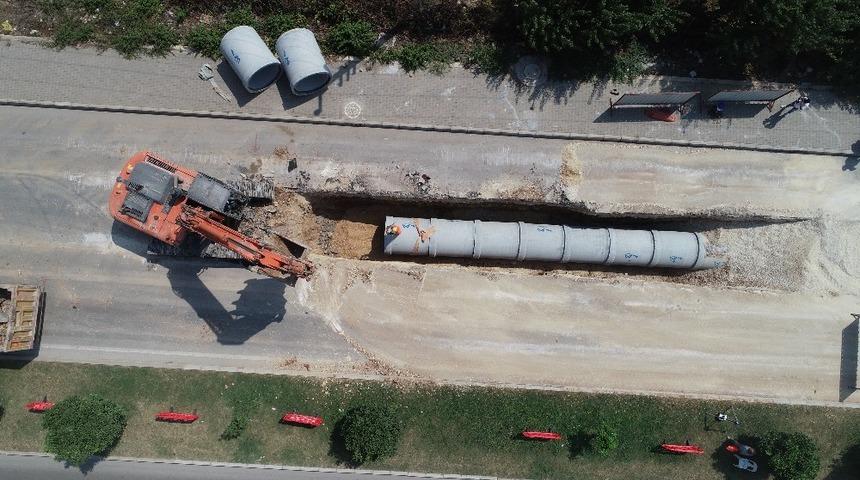 MESKİ&rsquo;nin alt yapı &ccedil;alışmaları s&uuml;r&uuml;yor