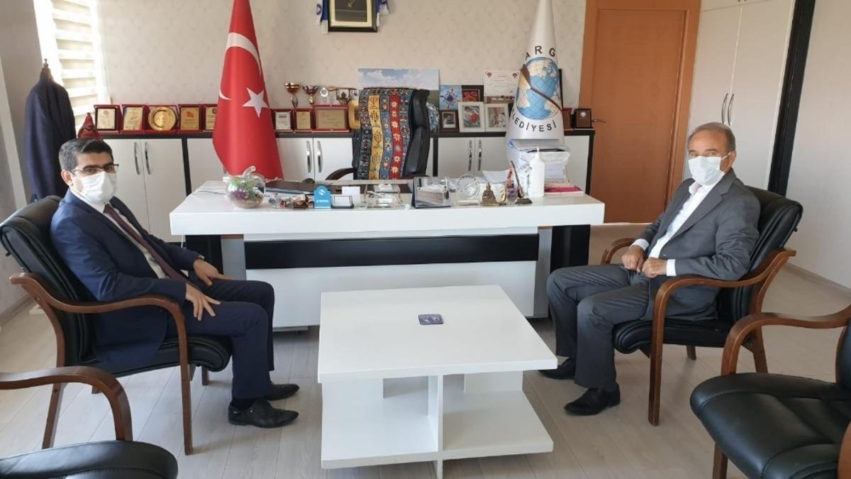 Kaymakam ve Başkan&rsquo;dan uyumlu &ccedil;alışma temennisi