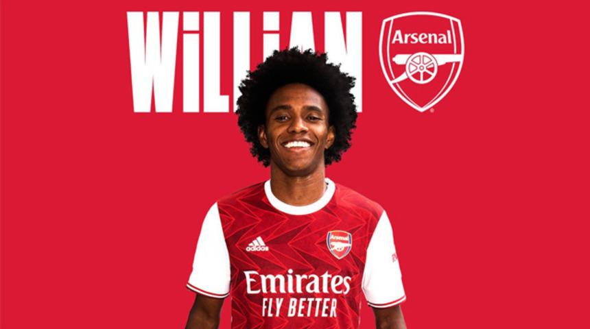 Arsenal, Brezilyalı Willian'ı transfer etti