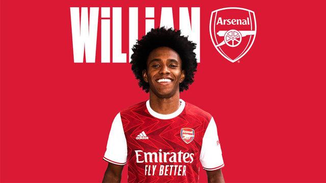 Arsenal, Brezilyalı Willian'ı transfer etti