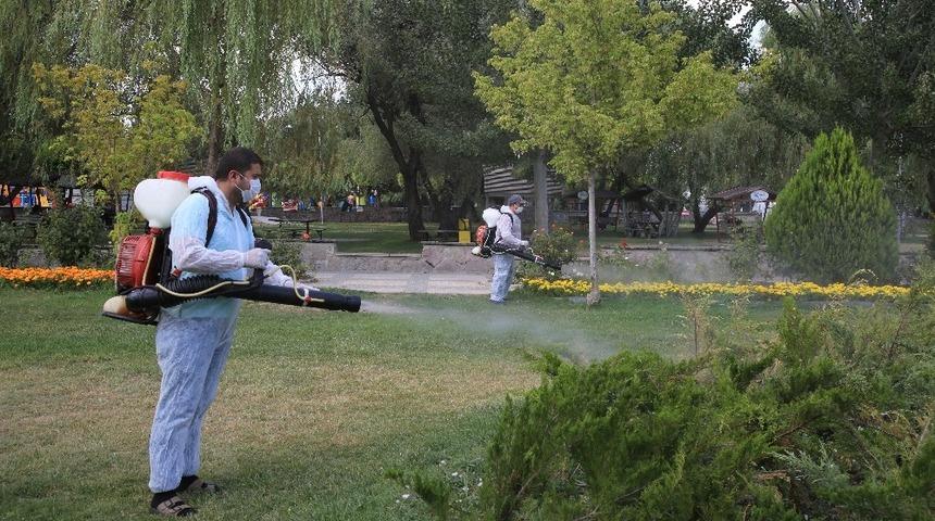 Kene ve haşerelere karşı güvenlik önlemi alındı