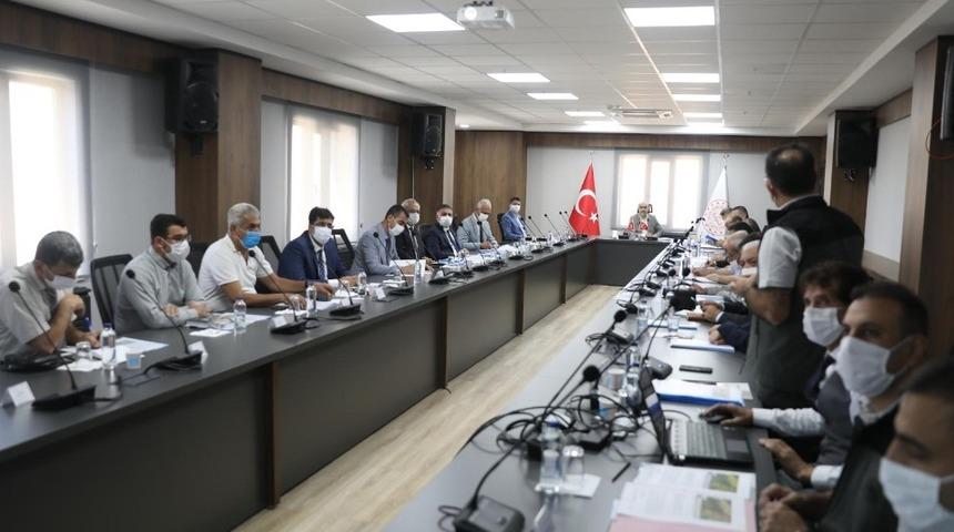 Orman yangınları ile mücadele komisyonu toplantısı düzenlendi