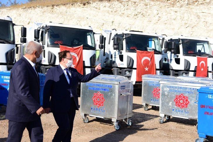 Karesi’ye 500 yeni çöp konteyneri G1