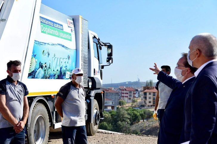 Karesi’ye 500 yeni çöp konteyneri G3